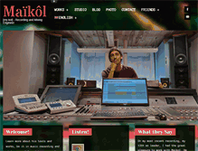 Tablet Screenshot of maikol.fr